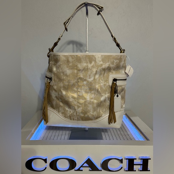 Handbags - Coach NWT TIE DYE Metallic Signature